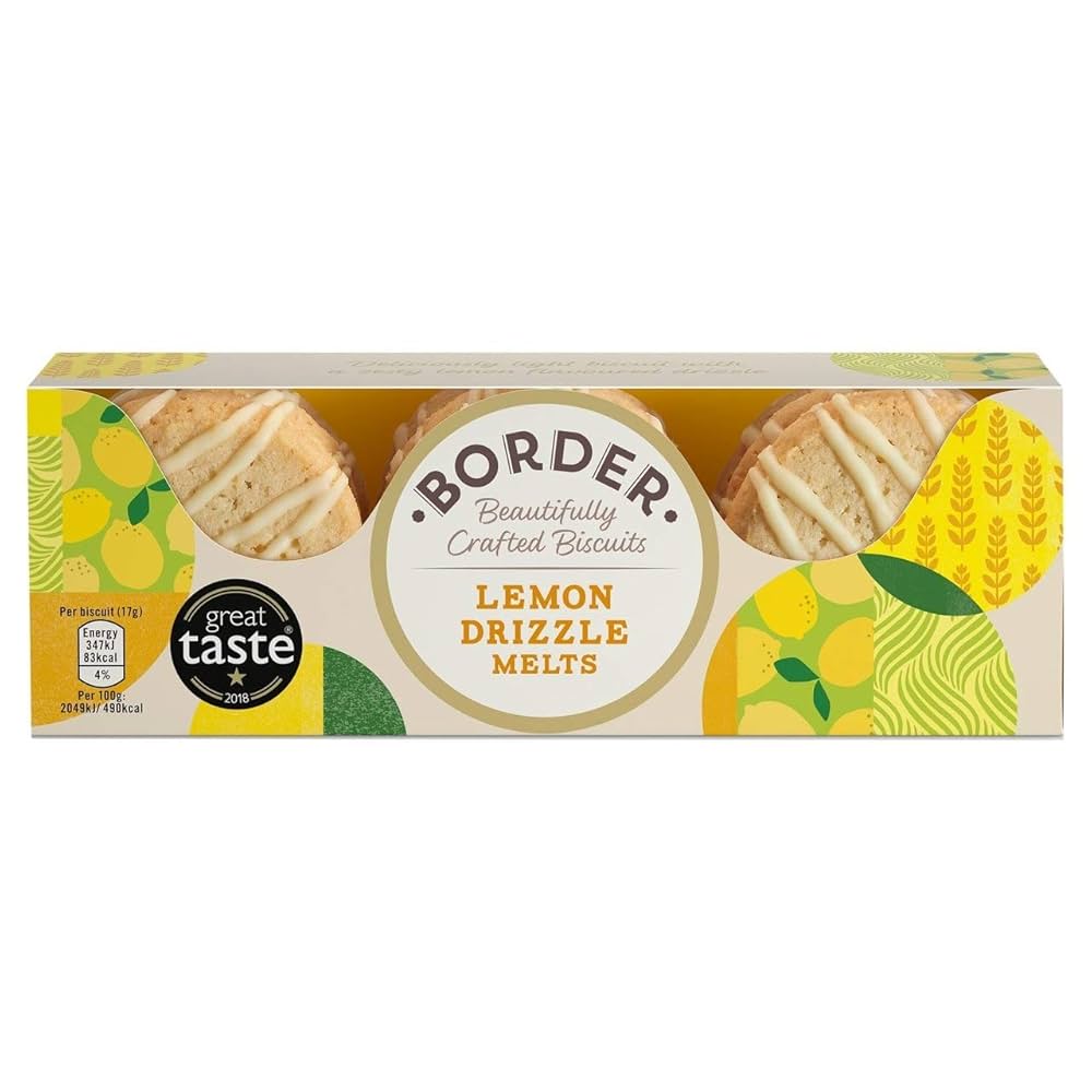 Border Lemon Drizzle Melts