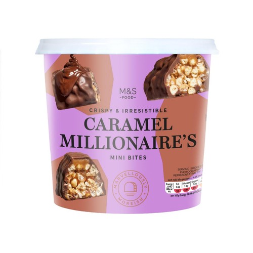 M&S Caramel Millionaire Mini Bites