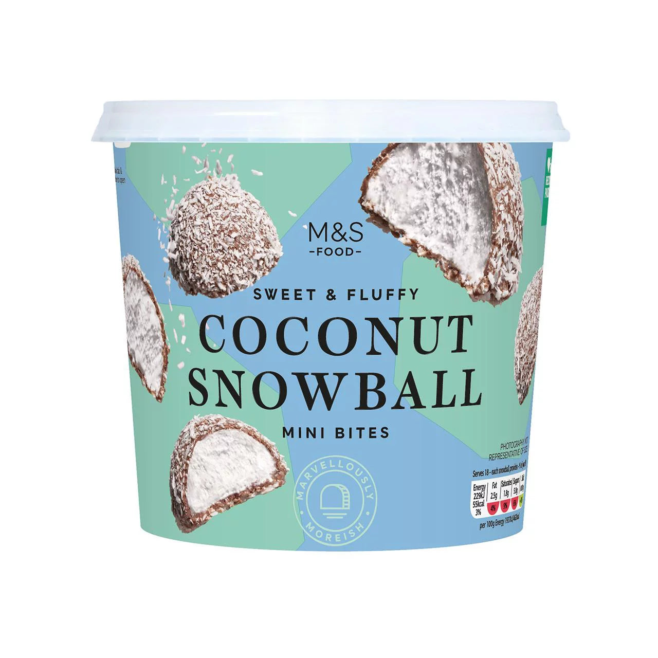 M&S Coconut Snowball Mini Bites