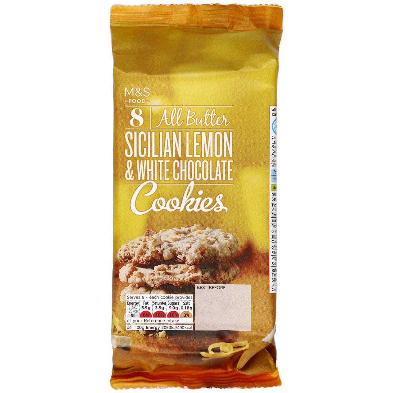M&S Sicilian Lemon White Chocolate