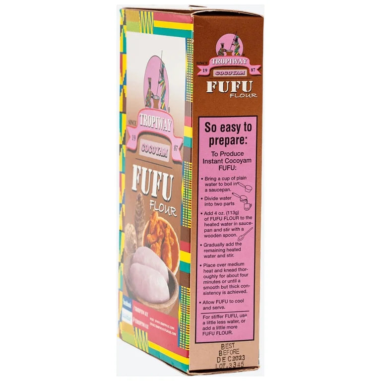 Tropiway Cocoyam Fufu Flour 1.5lbs (24oz)
