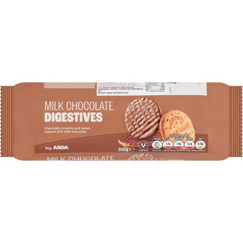 ASDA Milk Chocolate Digestives 