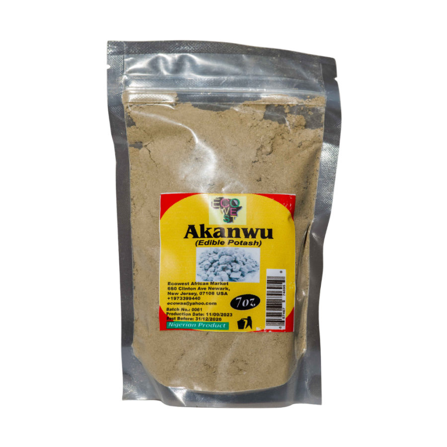 Akanumu Edible Potash 7oz