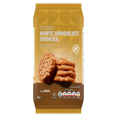 Asda White Chocolate Cookies