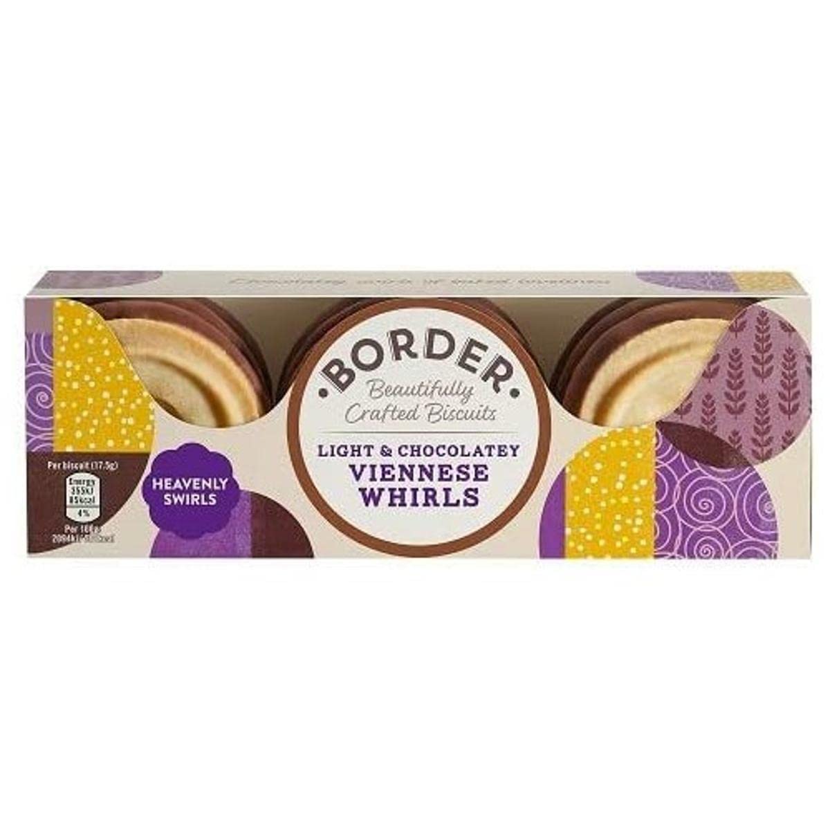 Border Milk Chocolate Viennese Whirls