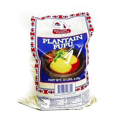 Golden Tropics Plantain Fufu Flour
