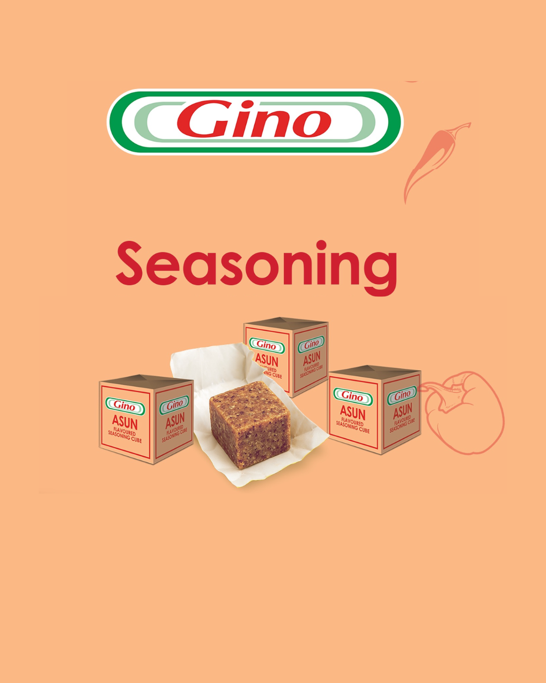 Gino Asun Seasoning Cubes