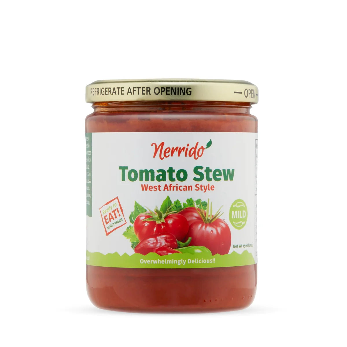 Nerrido Tomato Stew 425g Can (Mild & Hot Variants)