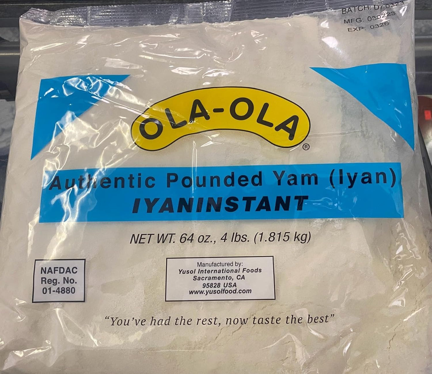 Ola Ola Pounded Yam Flour