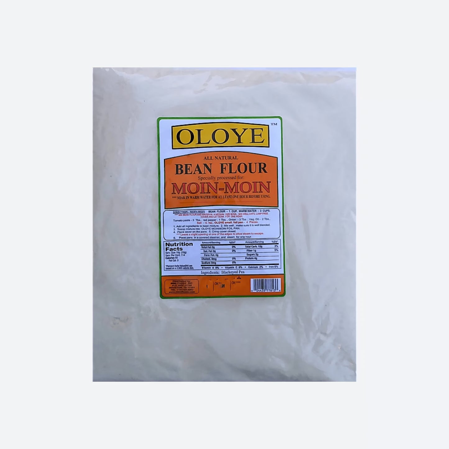 Oloye Bean Flour - Moin Moin