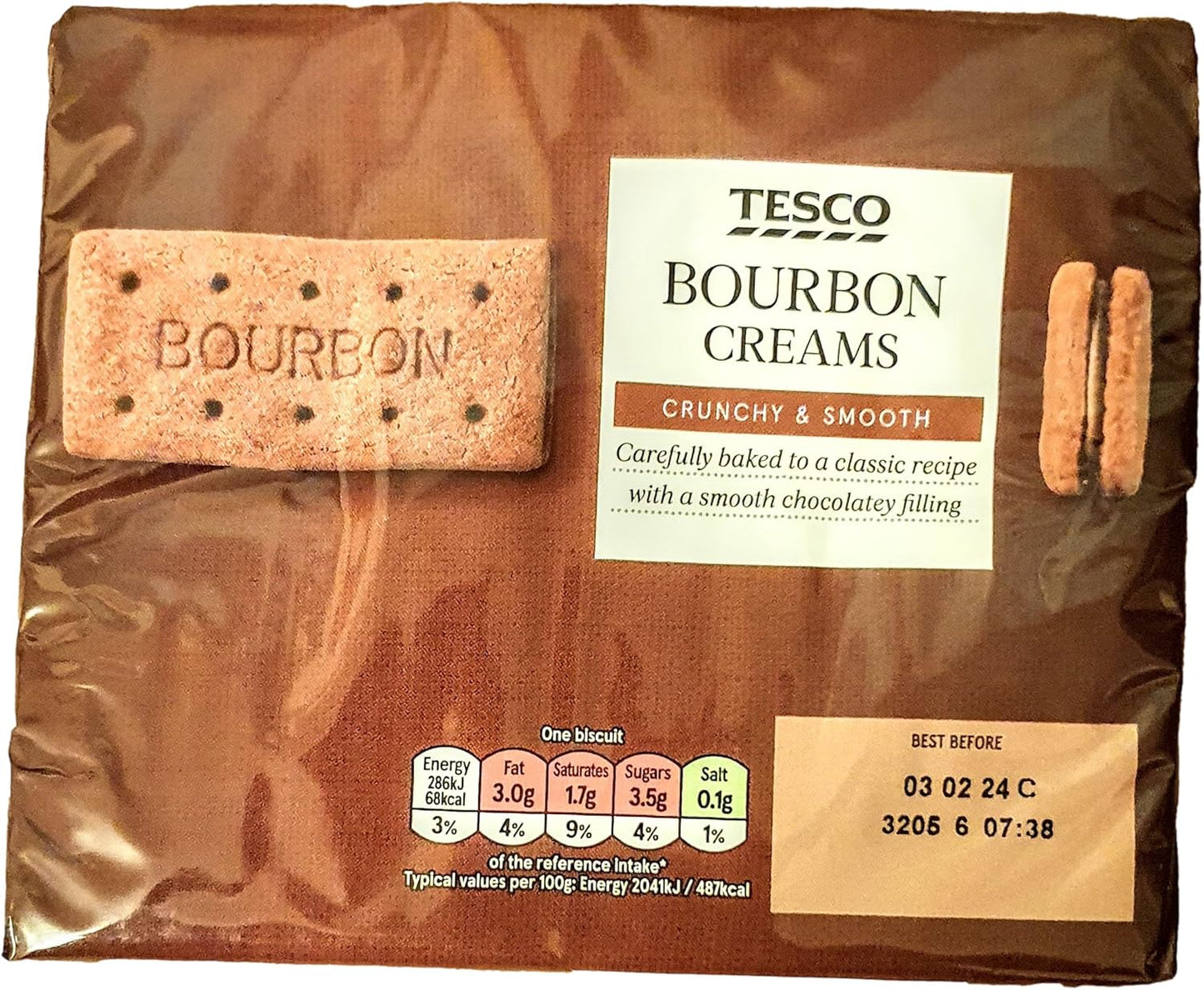 Tesco Bourbon Creams