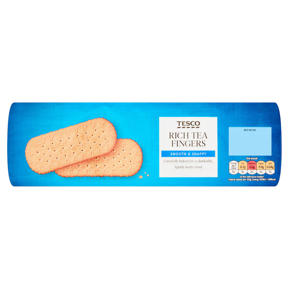 Tesco Rich Tea Fingers 